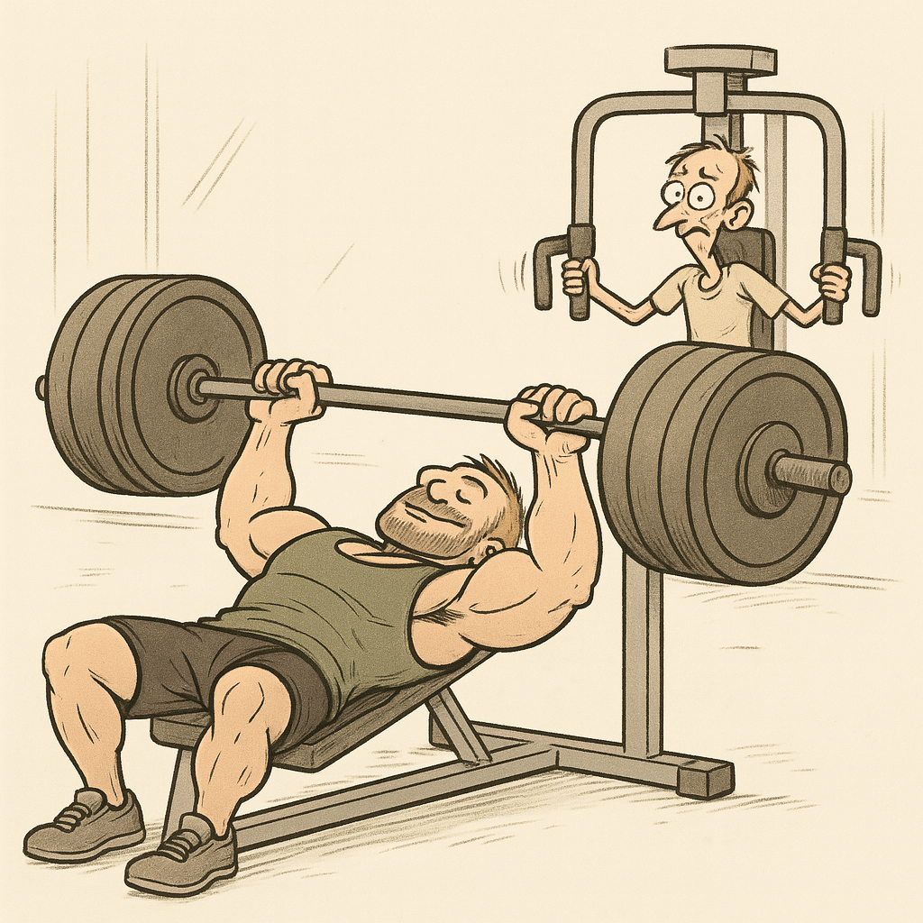 Battle of the Chest-Builders: Bench Press vs Machines